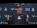 Arizona Football Press Conference - Brent Brennan