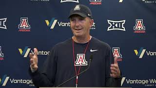 Arizona Football Press Conference - Brent Brennan screenshot 3