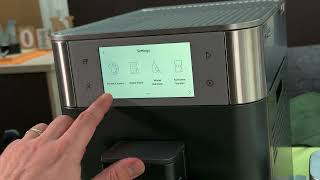 How to set Standby Time (automatic shut-down timer) KitchenAid - Automatic coffee machine KF8 DIY