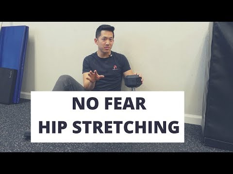 How to stretch your hips safely - external rotation stretch