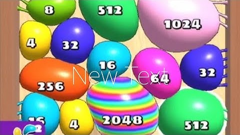 Relax & Satisfying Mobile Game NewVideo jelly 2048 _Blob Merge 3dgameplay walkthrough part 1#game