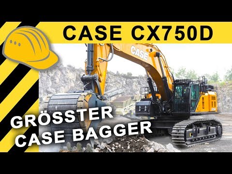 Video: Was wiegt ein Case-Bagger?