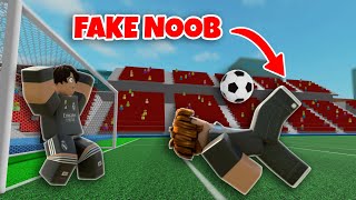 Fake Noob DOMINATES in Touch Football... (Roblox)