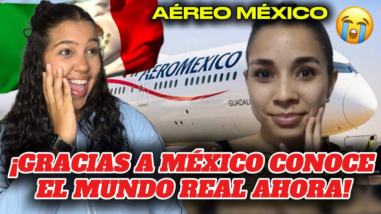 JOVEN CUBANA🇨🇺llega a MÉXICO😭🙏🏻a través de AEROMÉXICO ✈️🇲🇽/ IRSE de CUBA fue su MEJOR DECISIÓN😱🤯