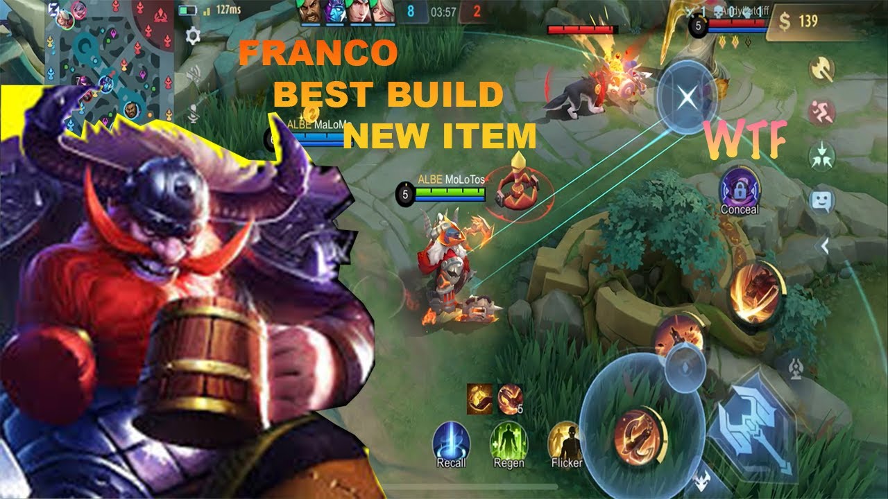 Simple Franco Hook [ MLBB ] I'm sorry Kupa - YouTube