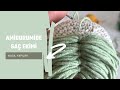 AMİGURUMİDE SAÇ EKİMİ NASIL YAPILIR?- amigurumide en kolay saç yapımı-How to make amigurumi hair?