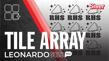 Speed Up Your Business Production with the Tile Array Tool in Leonardo® Design Studio Pro!