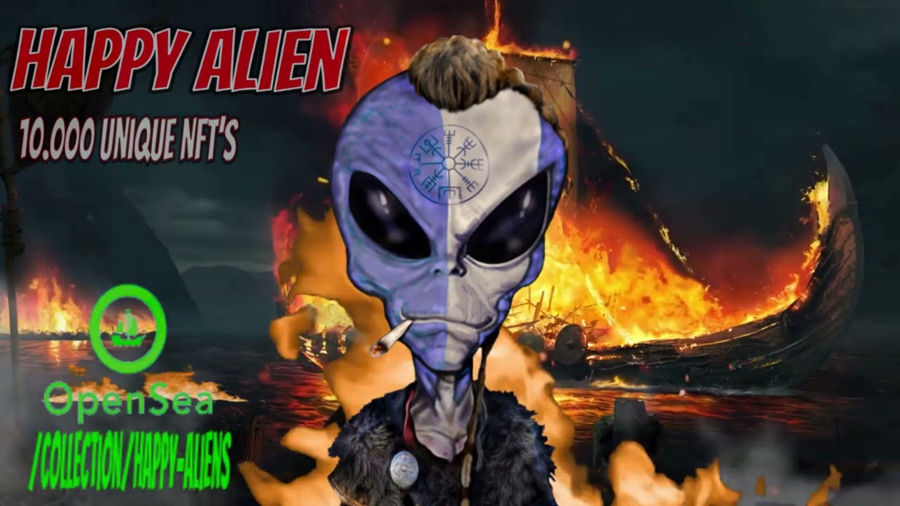 👽 Happy Alien Viking music 🎶 Valhalla tribal music viking burial