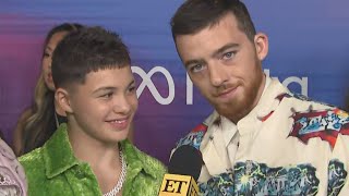 Euphoria's Angus Cloud Calls Javon Walton 'Family' During Red Carpet REUNION! (Exclusive)