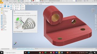 CAD PRACTICE: MODELING A 3D OBJECT WITH AUTODESK INVENTOR