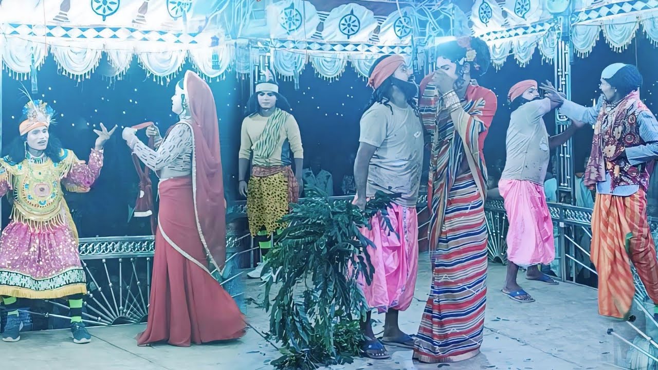 Jamunabahal Natak New hero heroine Milan last  super  Scene Mamu Raja Rani hero heroine last 2024 25