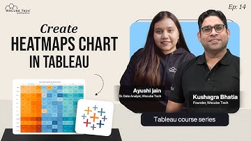 How to Create Heatmap Charts in Tableau & How to use Them? (Full Guide) | Tableau Course Ep 14