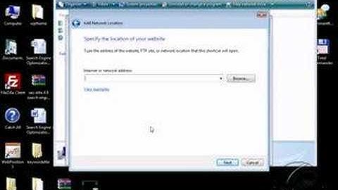 How to Map to an FTP location
