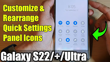 Galaxy S22/S22+/Ultra: How to Customize & Rearrange Quick Settings Panel Icons