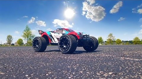 ARRMA VORTEKS SPEED RUNS ON 3S WITH HOBBYWING SETUP 18T PINON ⚙ STOCK SPUR