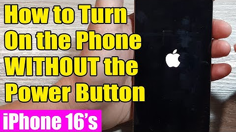 iPhone 16/16 Pro Max: How to Turn On the Phone WITHOUT the Power Button