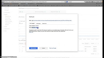 How to clear 404 errors in Google Webmasters Tools