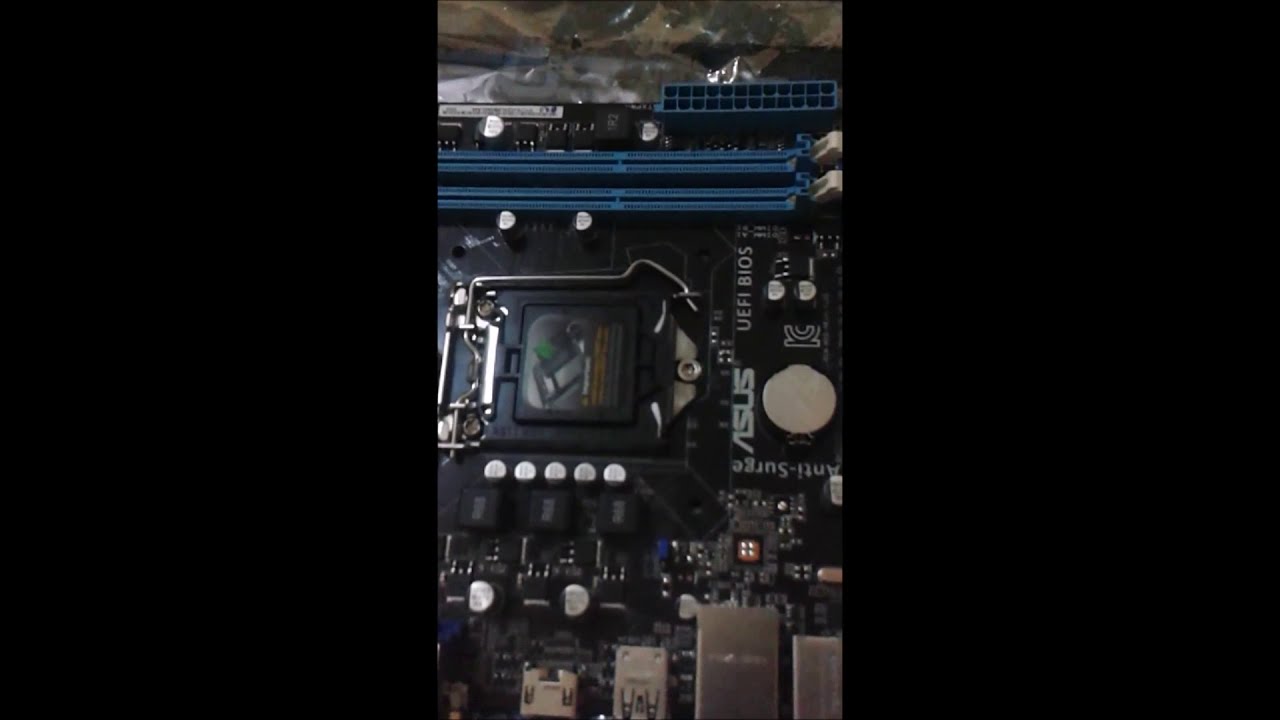 Placa Mãe Asus H61m Abr Youtube 