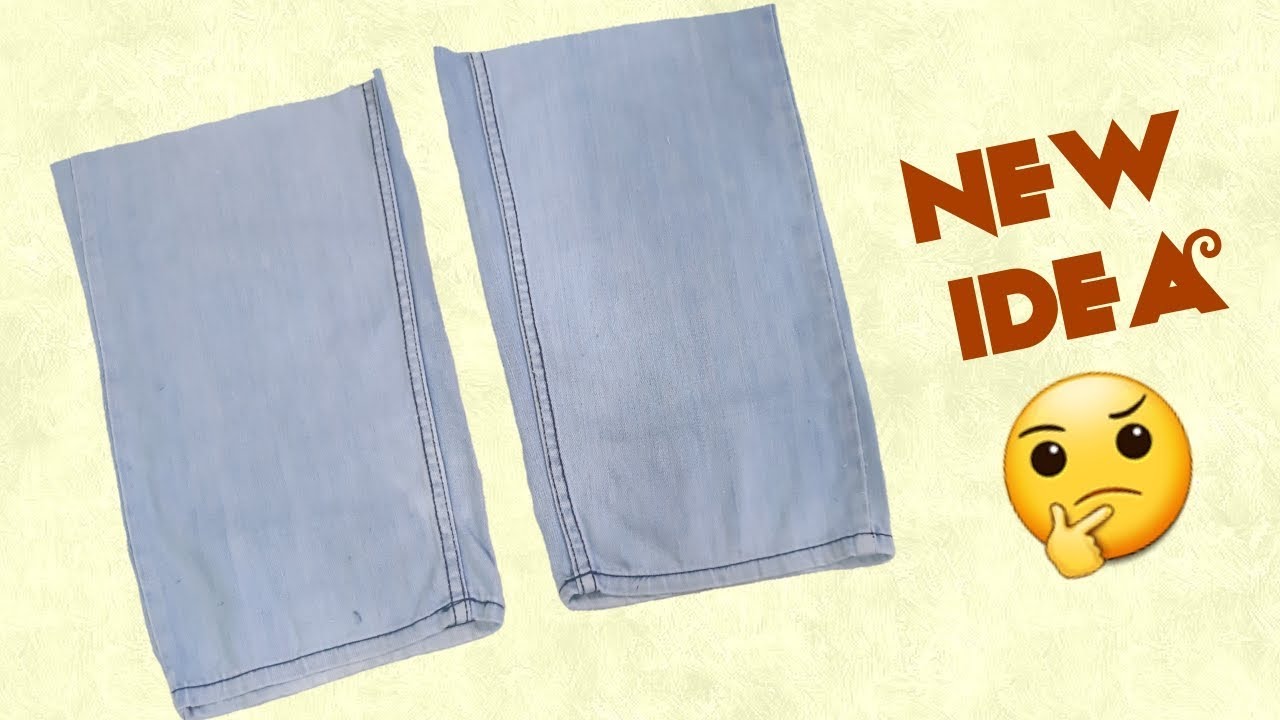 Jeans re Use Idea । Transformation Idea । New Idea । by Hand made idea