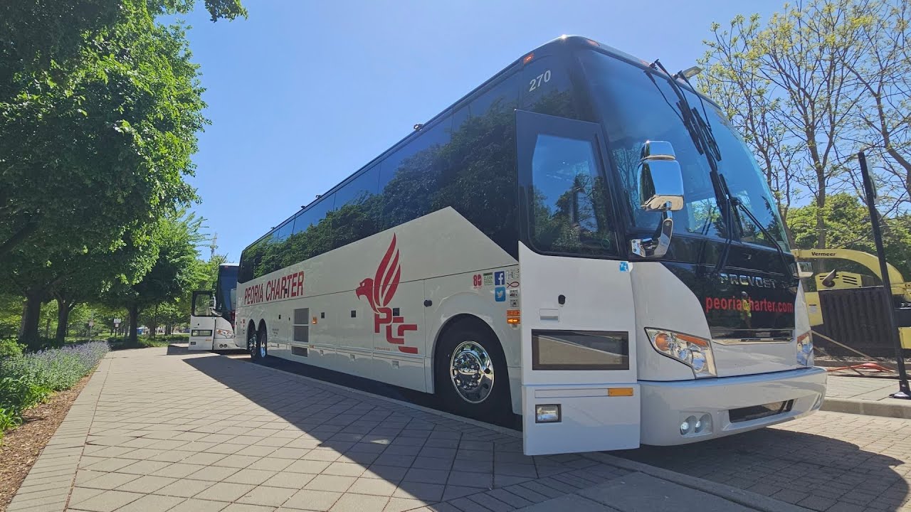 POV Drive - Two Bus Convoy to Chicago and Battling a Dust Storm