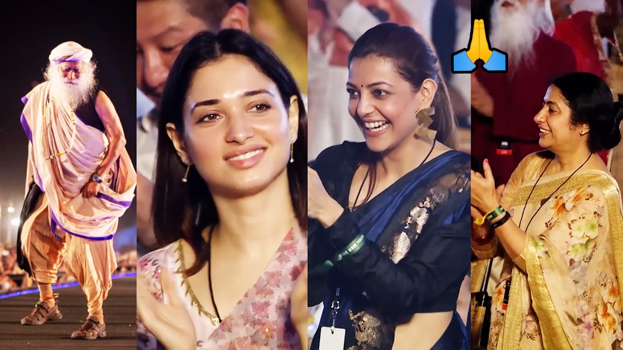 Celebs DANCE LIVE at Maha Shivaratri 2026! 🔥 | Sadhguru | @TodayStarsMedia