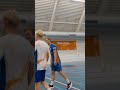 Dat is PECH😅 bal weg 🏐#teamnl #sportswap #fail #ball #volleyball #volleyballplayer #fun #lol #hockey