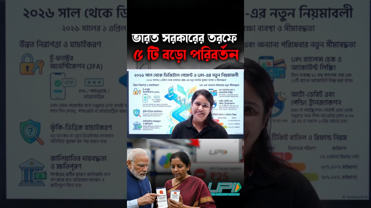 ভারত সরকারের তরফে  | 5টি বড়ো পরিবর্তন