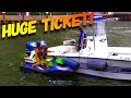 ❌HUGE TICKET ISSUED!❌ No Wake Zone! | HAULOVER INLET | MIAMI RIVER
