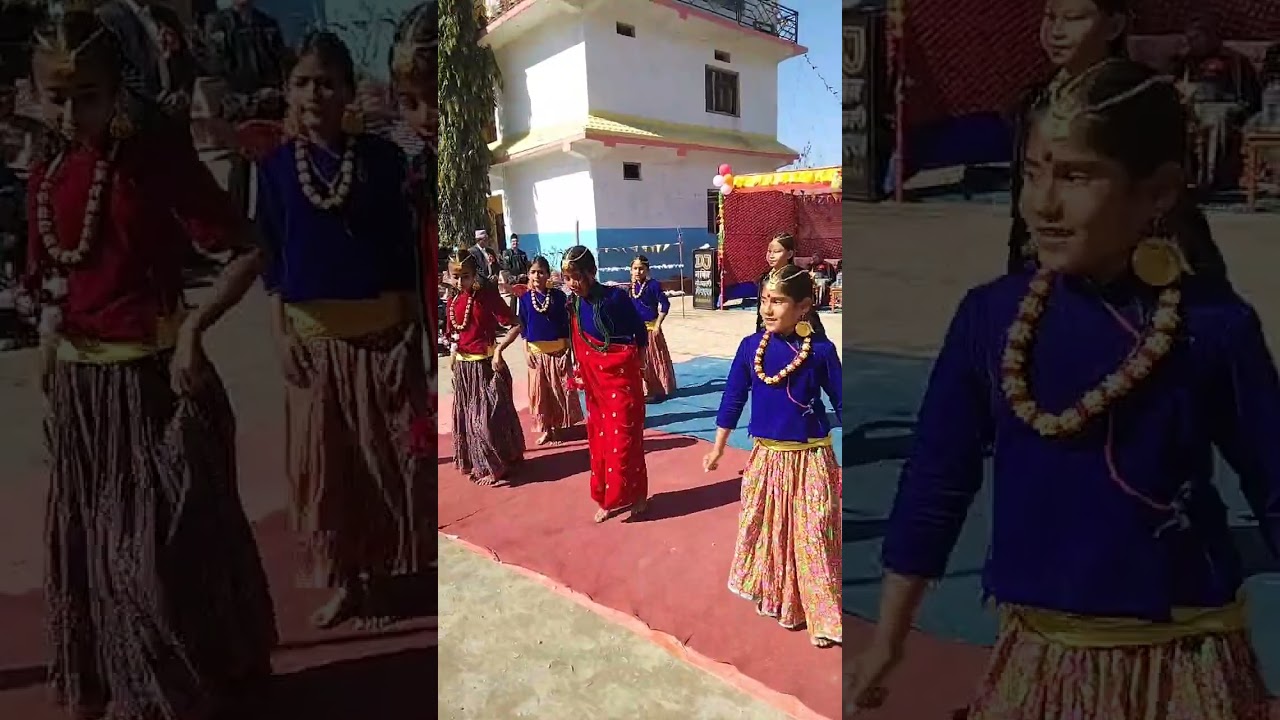 amar jyoti education school D.S.M -4 pipalla doti culture dance 14th annual function ♥️