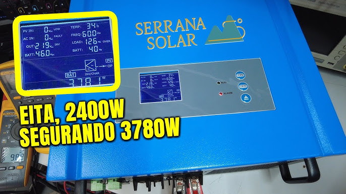 Kit Solar 24v 750w Inversor Híbrido