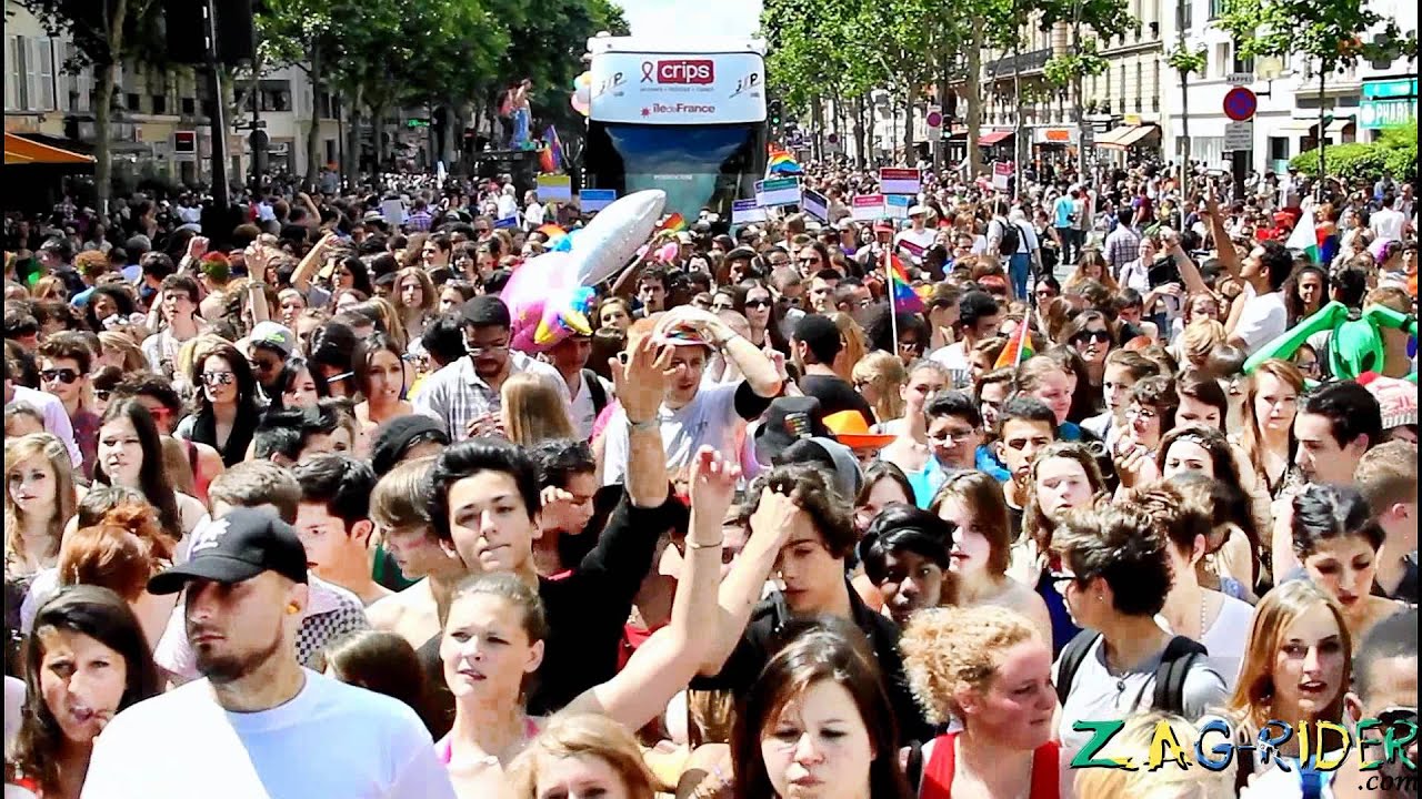 Gay Pride de Paris 2012: le reportage video.