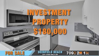 Florida Investment Condo for Sale 1331 S Dixie Hwy # 323 Deerfield Beach, FL 33441