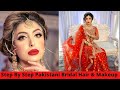 Pakistani Bridal Makeup & Hair, Kashee's Makeup, Step by Step