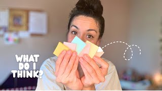 REVIEW| Mini Stickies are versatile | Mr. Pen- Sticky Notes, 1.5”x2”, 2160 Sheets, Pastel Sticky Not