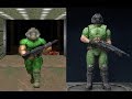 Quake champions vs quake 3 doom 1 doom 3 rtcw  characters comparison  all skins