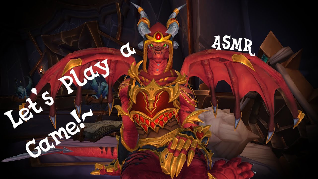 [Furry ASMR] Let's Play a Game!~ (Positive affirmations, tapping, and scratching with a surprise!~)