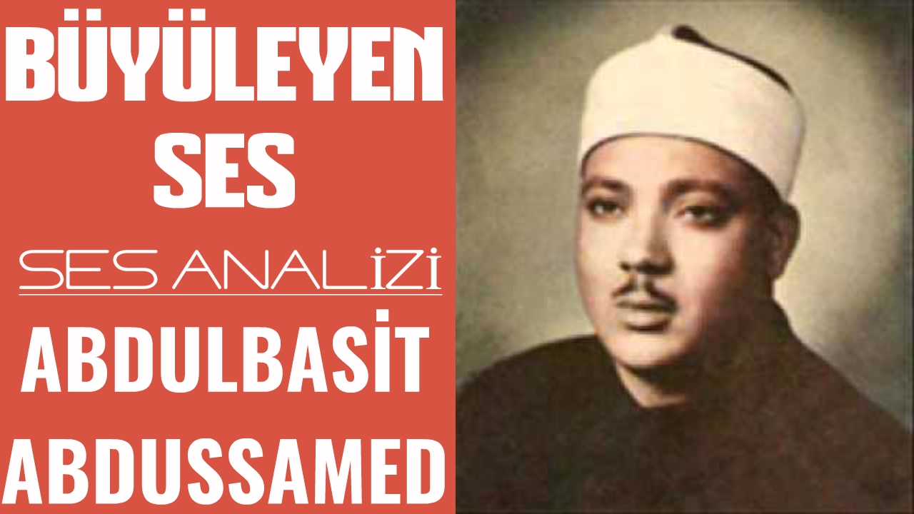 Абдулбасит Абдуссамед Голосовой анализ
