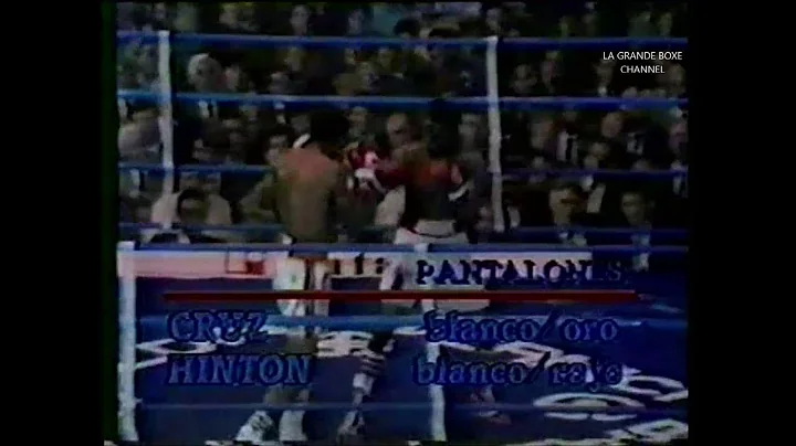 Reyes Antonio Cruz vs  Gary Hinton (Rare boxing fi...