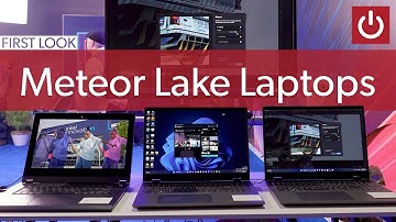 Hands-On With Core Ultra Laptops Running AI Demos