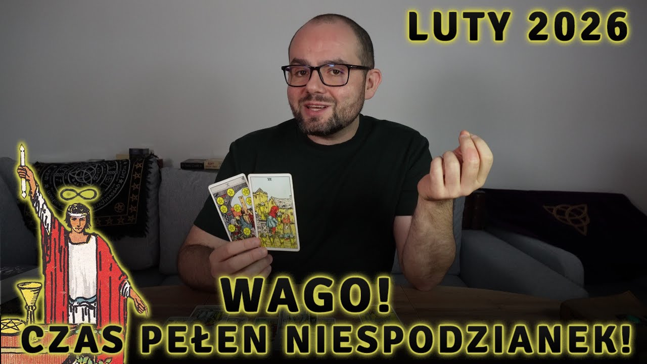 WAGO! Wyjątkowo DOBRA NIESPODZIANKA! 🔮 Waga Luty 2026 Tarot Horoskop
