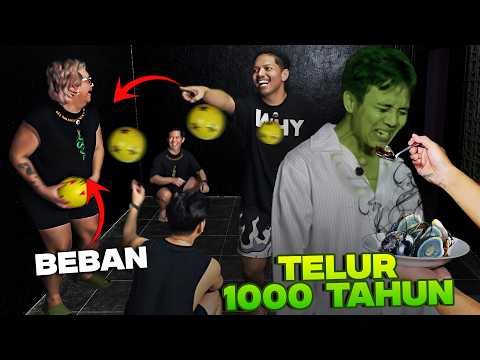 KACAU!!! Gara-Gara Teman Beban!!! Makan Telur 1000 Tahun 🤢| #mab18challenge eps 68