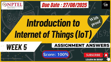 Introduction to IoT  Week 5 Assignment Answers | NPTEL July 2025
