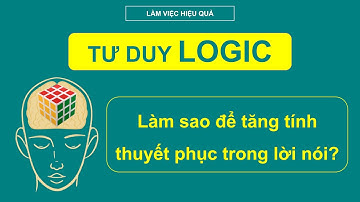Tư duy logic: làm cách nào thuyết phục người khác hiệu quả nhất? - Logical Thinking