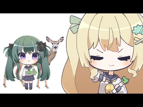 しかのこのこのここしたんたん OPイントロ耐久1時間【ざざざうる/翠音シエル】ざうるver.