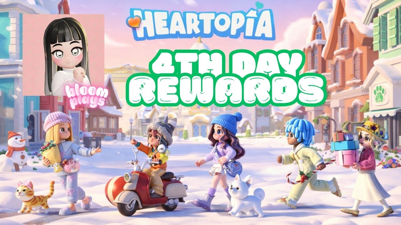 4th Day Rewards in Heartopia 🩷