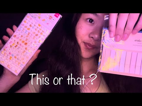 asmr THIS or THAT ?! (Highly requested)