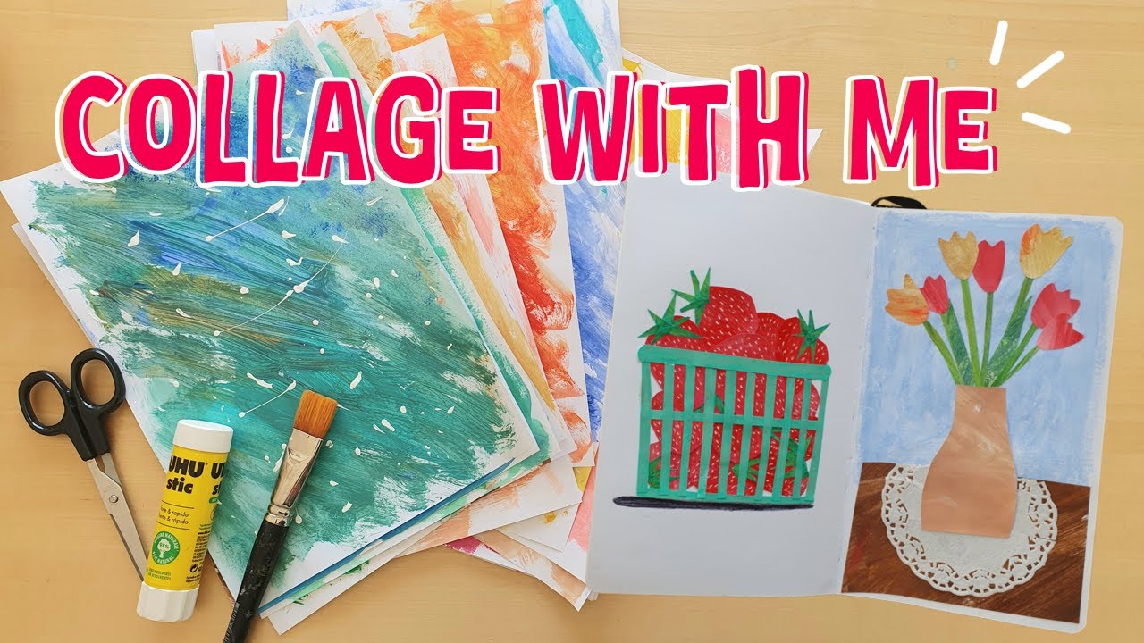 My Collage Process from Start to Finish – DIY Papers to Final Piece ...
