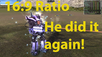 Supreme Commander: Forged Alliance. Dual Gap Gameplay 16:9 ratio