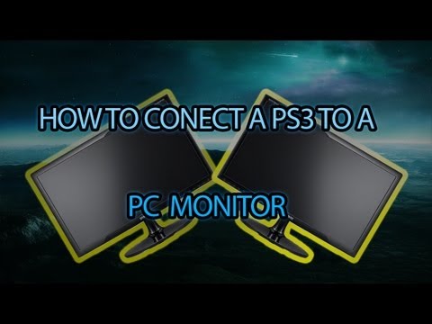How To Connect A PlayStation 3 (PS3) To A Computer Monitor (PC) or Computer  Screen. - YouTube