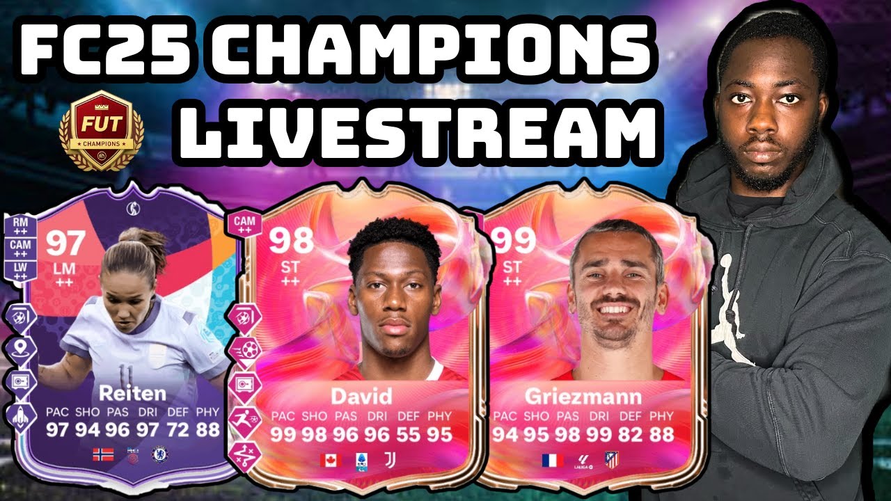 CHAMPIONS FC25 RE RELEASE TEAM 2 REWARD GRIND!